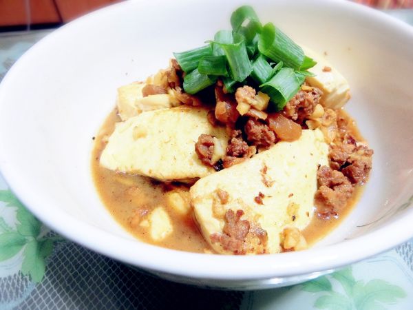 肉醬燒豆腐