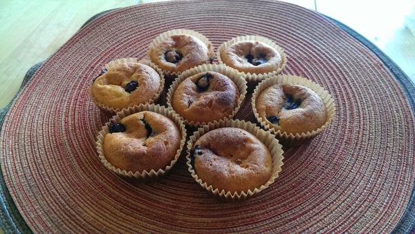 低脂地瓜藍莓蛋糕