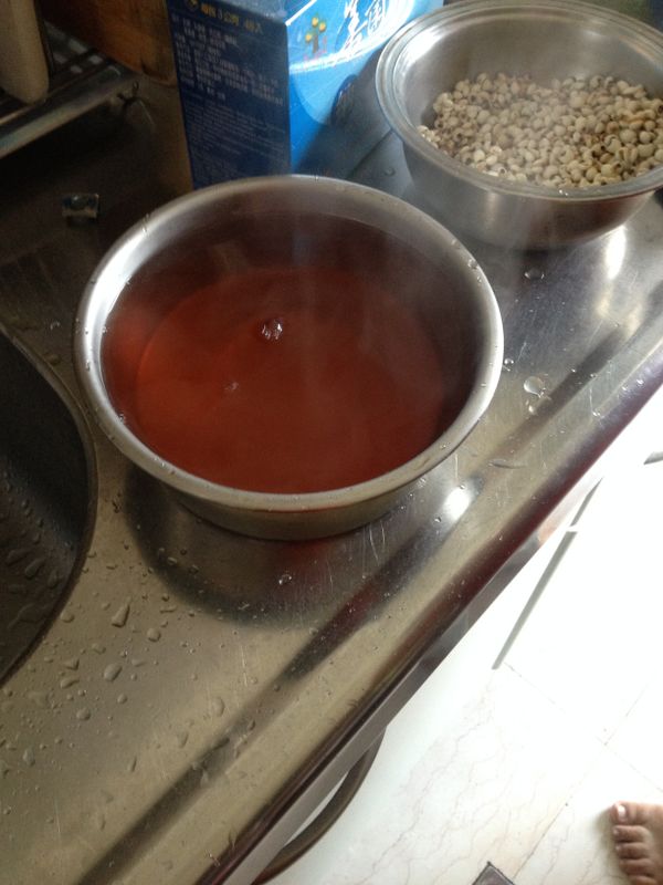 紅豆（或薏仁）水