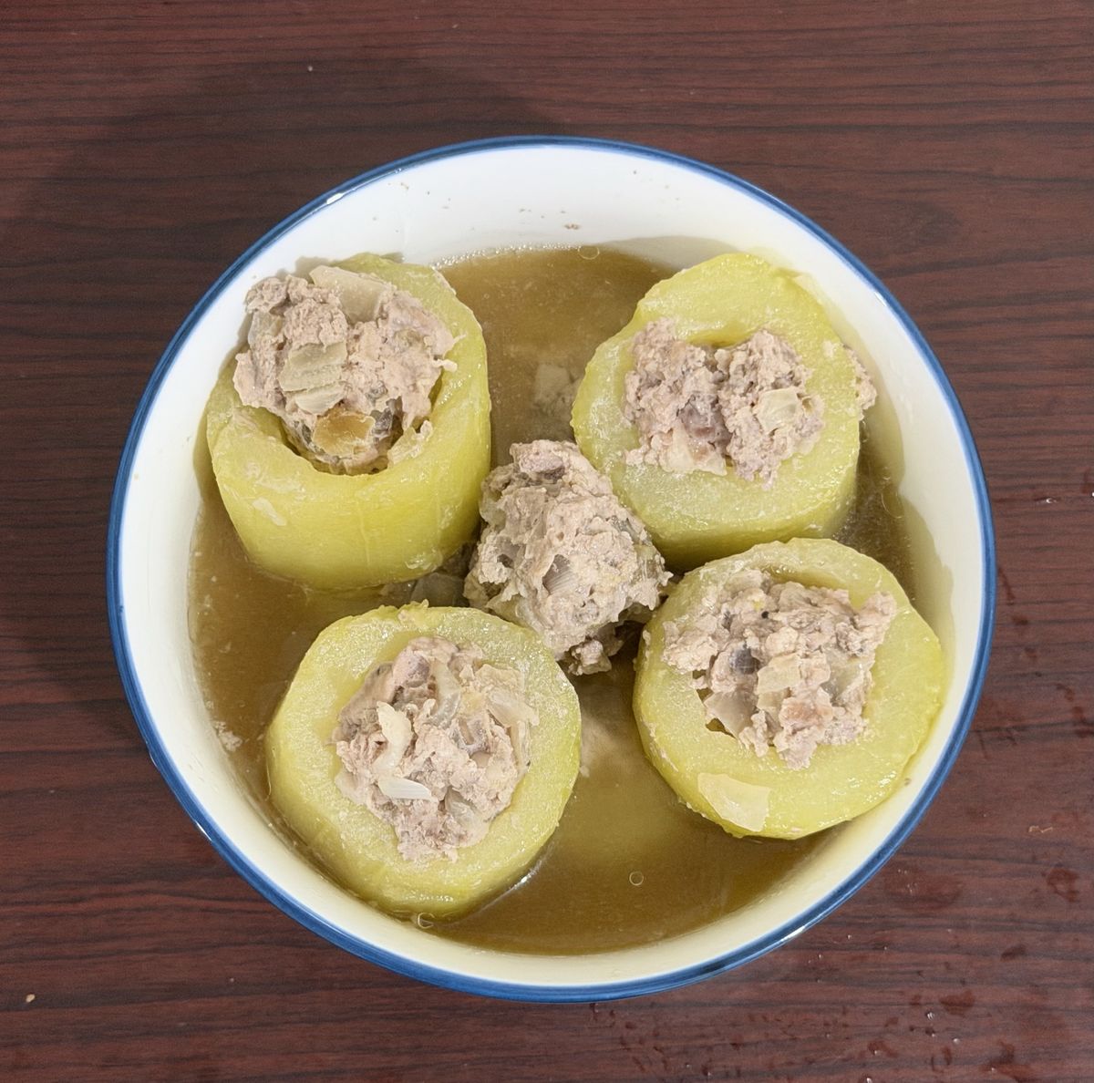 大黃瓜釀肉