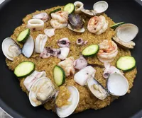 龍蝦濃湯海鮮燉飯