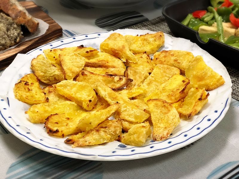 酥炸地瓜(水波爐料理)