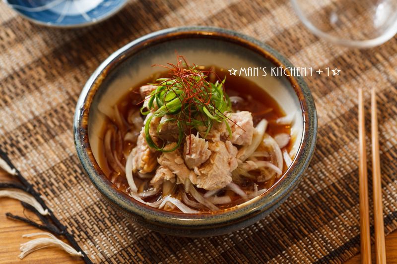 鮪魚洋蔥絲 - {涼拌菜}
