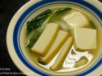 炸魚片白菜湯