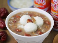 簡易版養生酒釀八寶湯圓【泰山八寶粥】