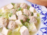 肉丸豆腐清湯