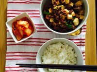 香辣打拋豬肉豆腐