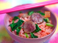 Mimi♥紅麴臘腸飯【電鍋料理】