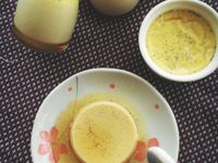 豆奶烤布丁