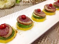 鴨肉捲節瓜片