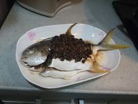 蒜頭豆豉蒸倉魚