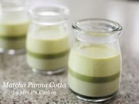 三層抹茶奶凍 [新手不敗甜點]