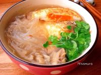 煎蛋冬粉湯