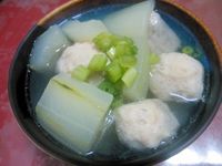 大黃瓜魚丸湯