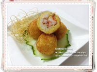 炸蝦仁飯糰