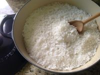 LC Cook Rice-鑄鐵鍋煮白飯❤