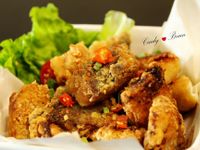 鹽酥蒜香魚