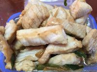 蒜炒鯊魚