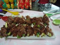 紅麴鴨肉蔥捲