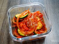 涼拌辣味櫛瓜매운애호박무침