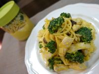 寵物鮮食/ 南瓜什蔬雞肉義大利麵沙拉