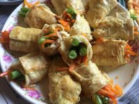 香煎腐皮四季捲