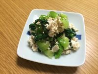 涼拌青江菜豆腐 청경채두부무침