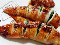 醬燒魷魚芝麻葉오징어깻잎조림