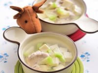 瓠瓜豆腐肉片湯@最長銷的嬰幼兒食譜