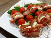 烤鴨肉串오리꼬치구이