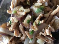 茄子炒雞柳