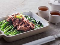 沙茶牛肉炒芥蘭