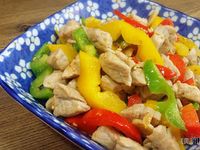 甜椒炒豬肉파프리카안심볶음