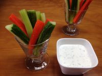 三色蔬菜棒沙拉