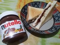 Nutella 榛果可可醬~鹹甜土司盒