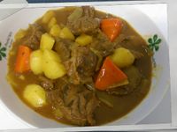 かにの椰子油料理之咖哩牛