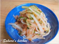 ♥我的手作料理♥ 涼拌辣味蘿蔔