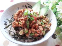 日式納豆梅子丼