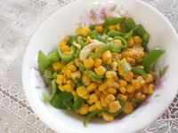 奶油青椒炒玉米