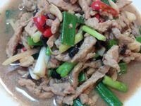 下飯香辣豆鼓炒肉絲