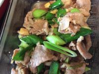 蒜炒豬肉