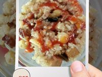 蓮子油飯~簡易電子鍋版