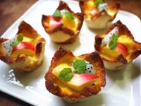 水果布丁吐司塔【小七夏日輕食尚】