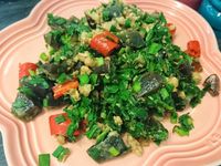 皮蛋肉末韮菜香鬆