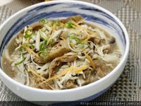 薑燒金針菇豆輪