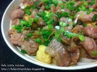 蝦糕蒸豬頸肉