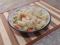 清炒白花椰菜
