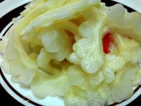 涼拌梅汁苦瓜