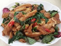 塔香蜜汁豆皮