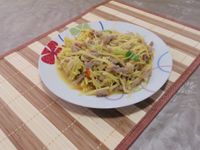 韭黃炒肉絲